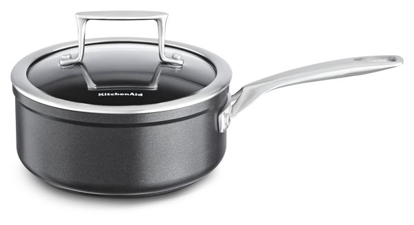 KitchenAid® Professional Hard Anodized Nonstick 3.0-Quart Saucepan with Lid