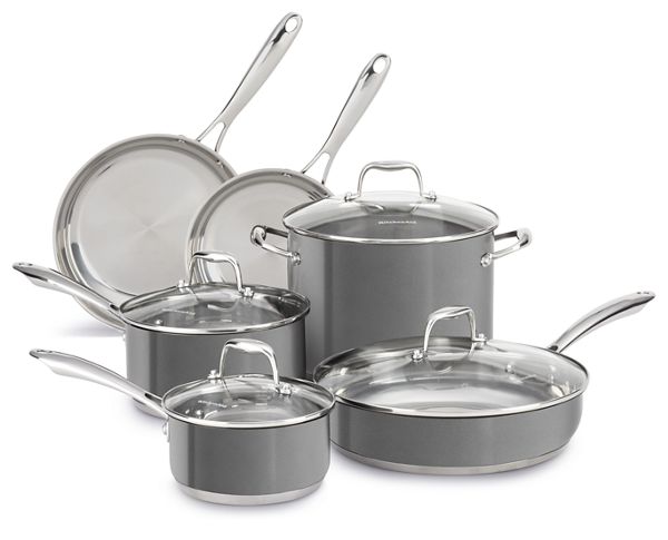 Stainless Steel 10-Piece Set