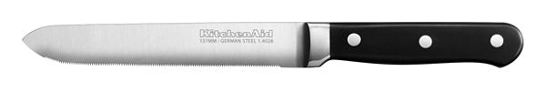 KitchenAid® Classic Forged 5.5-Inch Triple Rivet Serrated Utility Knife