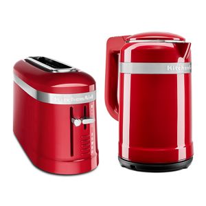 KitchenAid 1.5 Liter Electric Kettle with Dual-Wall Insulation, Empire Red