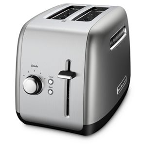 2-Slice Toaster with manual lift lever
