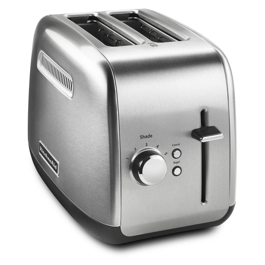 Rædsel score give 2-Slice Toaster with manual lift lever Brushed Stainless Steel KMT2115SX |  KitchenAid