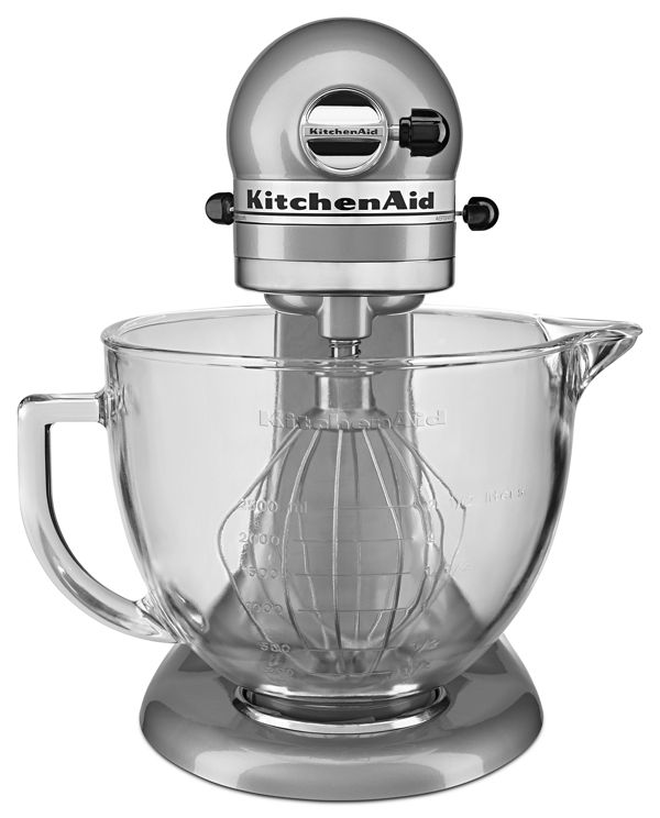 KitchenAid&reg; 5-Quart Glass Bowl Tilt-Head Stand Mixer