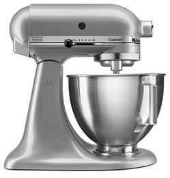 Metallic Chrome Custom Tilt Head Stand Mixer Ksm120mc Kitchenaid