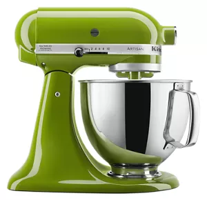 KitchenAid Heavy Duty Stand Mixer Emerald Hunter Green SS Bowl