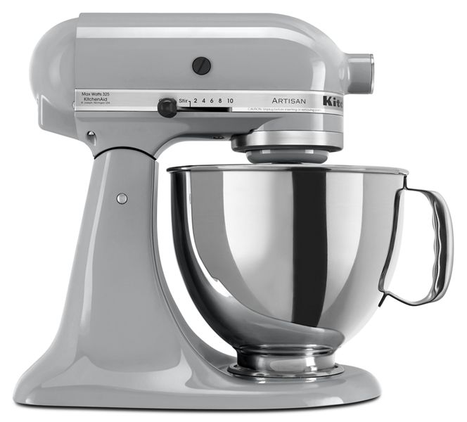 Artisan® Series 5 Quart Tilt-Head Stand Mixer Metallic Chrome ...