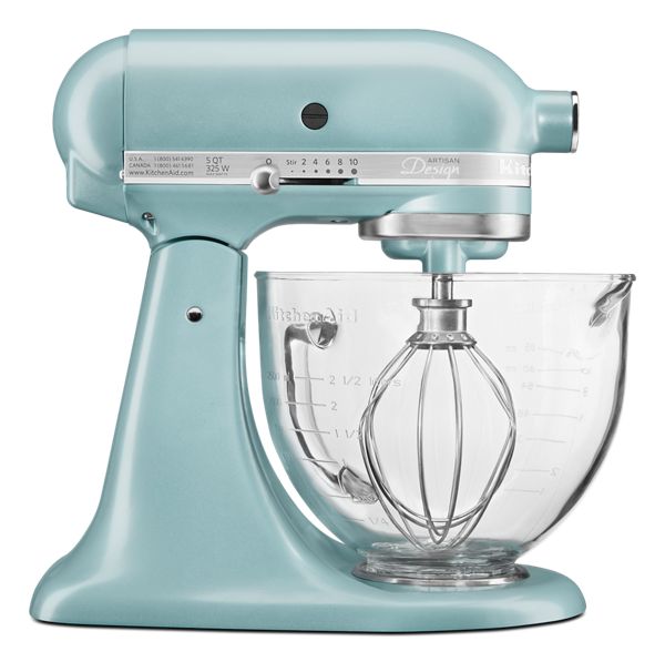 KitchenAid&reg; Artisan&reg; Design Series 5 Quart Tilt-Head Stand Mixer with Glass Bowl