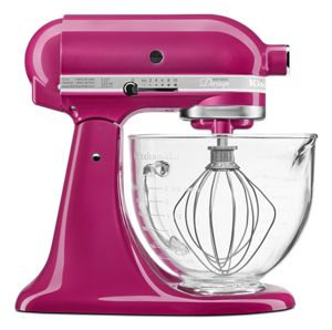KITCHENAID 5ksm175pseub 5 QT. STAND MIXER (Raspberry Ice) WITH TWO BOWLS  220 VOLTS NOT FOR