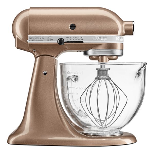 KitchenAid&reg; Artisan&reg; Design Series 5 Quart Tilt-Head Stand Mixer with Glass Bowl