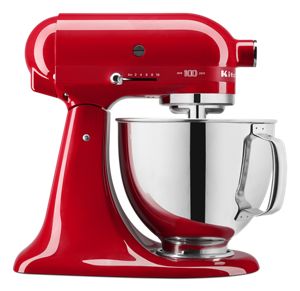 KitchenAid KSM180QHSD 100 Year Limited Edition Queen of Hearts Stand Mixer Passion Red 