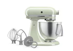 Kitchenaid Olive Green - White Large Universal Salad Spinner with Pump
