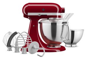 Artisan® Series Tilt-Head Stand Mixer with Premium Accessory Pack