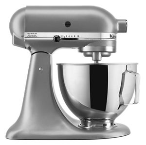 Deluxe 4.5 Quart Tilt-Head Stand Mixer Silver KSM97SL