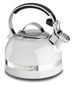 White 1.9 L Kettle with C Handle and 