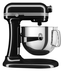 KitchenAid 5-Quart Stand Mixer Glass Bowl Onxy Black