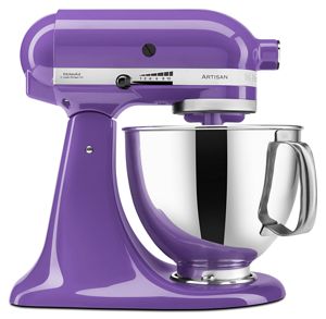 KitchenAid Artisan Series Lavender Cream Purple 5-Quart Tilt-Head Stand  Mixer + Reviews