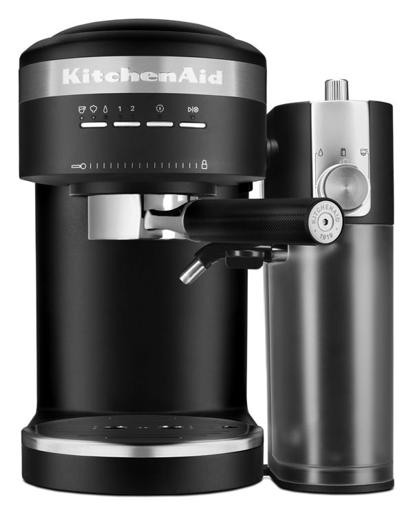 KitchenAid&reg; Semi-Automatic Espresso Machine and Automatic Milk Frother Attachment