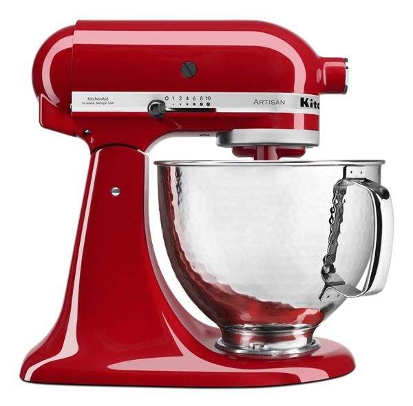 Artisan® Series 5 Quart Tilt-Head Stand Mixer with Hammered Bowl