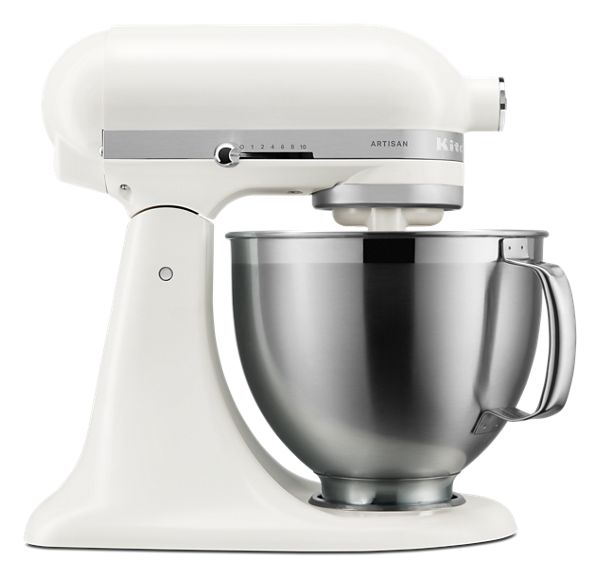 Image of KitchenAid® Artisan® Series 5 Quart Tilt-Head Stand Mixer w/ Premium Accessory Pack in Porcelain White KSM195PSPL