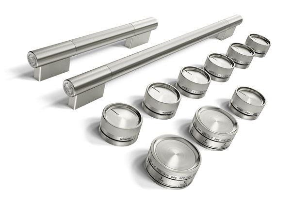Stainless Steel Handle and Knob Hardware Accessory Kit for KitchenAid® 48" Commercial-Style Gas Range