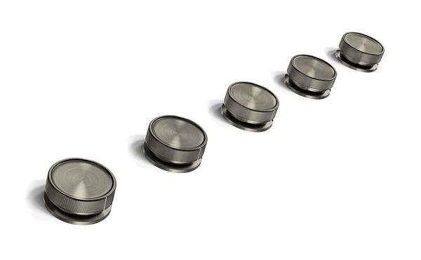 Black Ore Knob Hardware Accessory Kit for KitchenAid® Cooktop