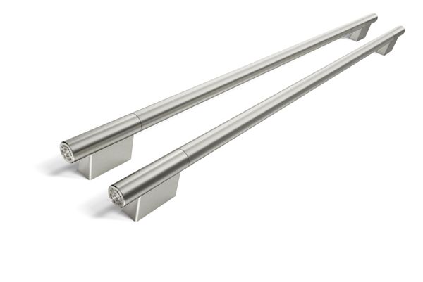Stainless Steel Handle Hardware Accessory Kit for KitchenAid® 42" Built-In Side-by-Side Refrigerator