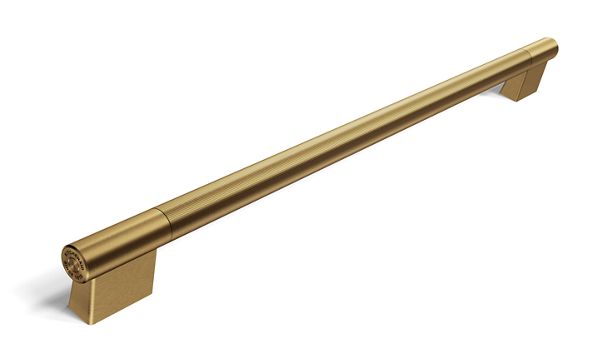 Brass Handle Hardware Accessory Kit for KitchenAid® 24” Undercounter Wine Cellars, Beverage Centers & Refrigerators