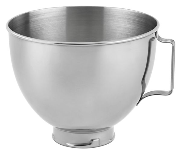 KitchenAid&reg; 4.5 Quart Polished Stainless Steel Bowl with Handle