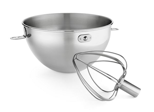 KitchenAid® 3 Quart Stainless Steel Bowl & Combi-Whip