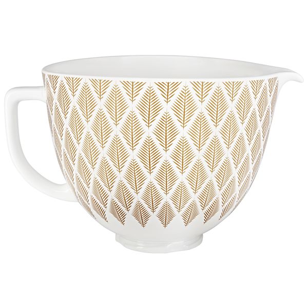 KitchenAid® 5 Quart Gold Conifer Ceramic Bowl