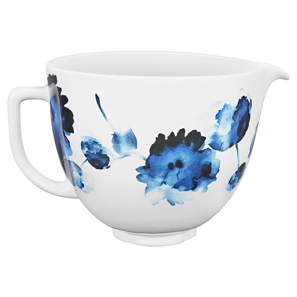 KitchenAid® 5 Quart Ink Watercolor Patterned Ceramic Bowl