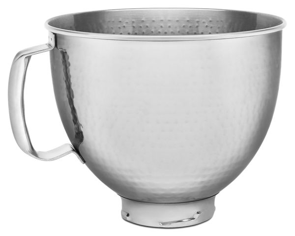 KitchenAid&reg; 5 Quart Tilt Head Hammered Stainless Steel Bowl