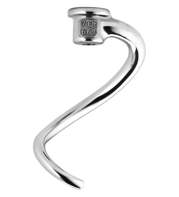 KitchenAid® Commercial Stainless Steel Dough Hook - NSF Certified