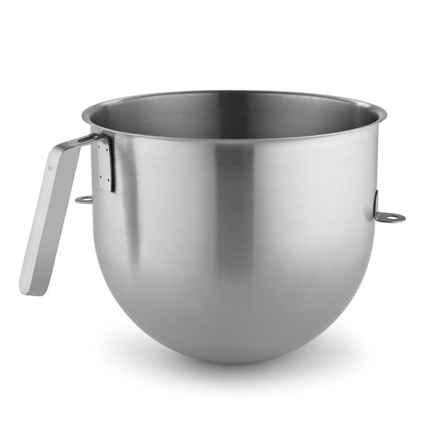 8 Quart NSF Certified Polished Stainless Steel Bowl with J Hook Handle
