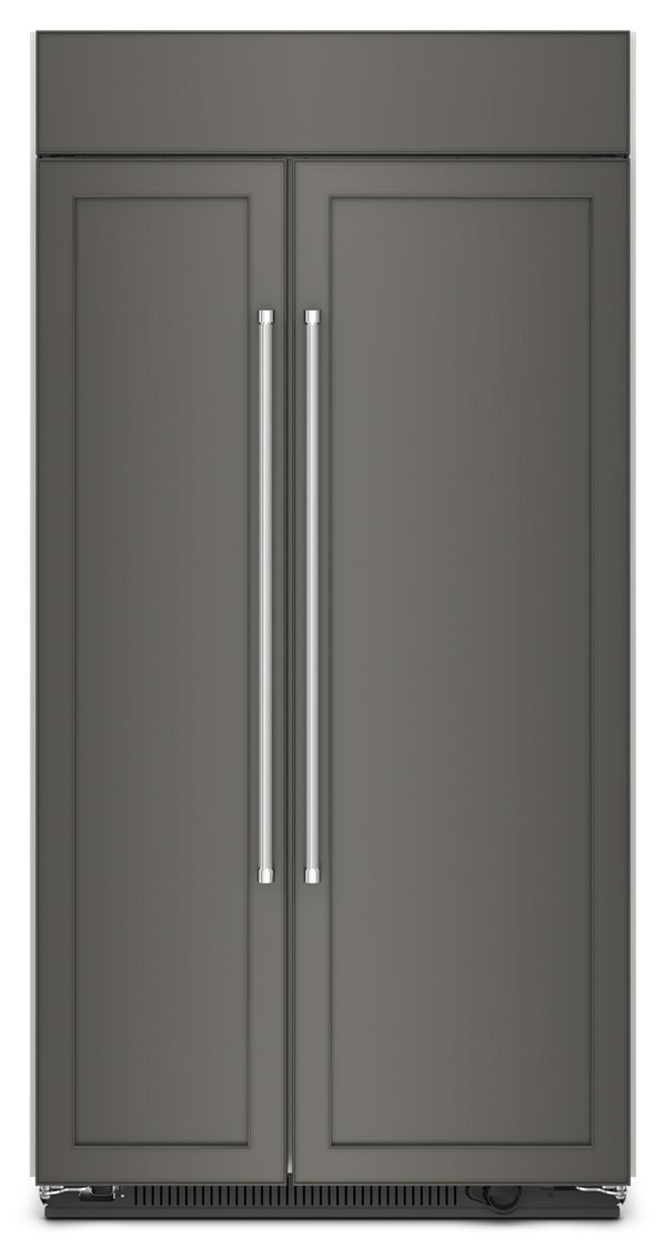 25.5 Cu Ft. 42" Built-In Side-by-Side Refrigerator with Panel-Ready Doors