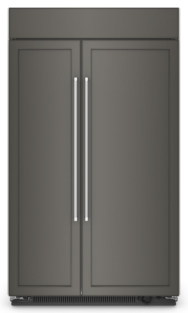 KitchenAid&reg; 30 Cu. Ft. 48&quot; Built-In Side-by-Side Refrigerator with Panel-Ready Doors
