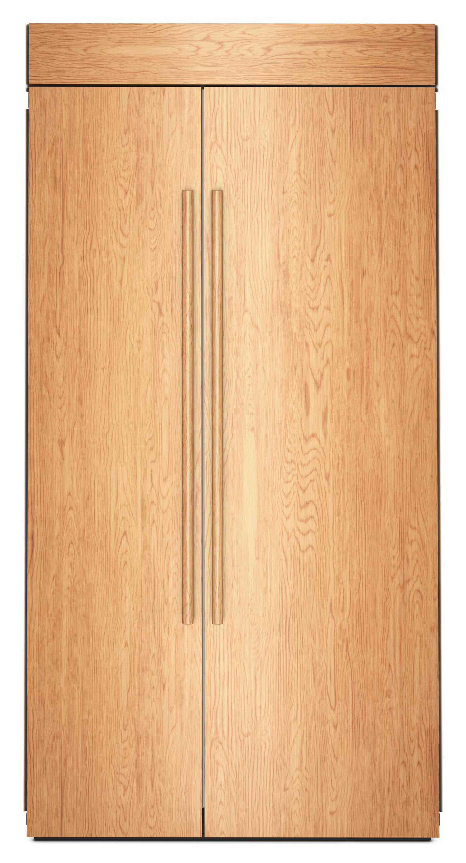 KitchenAid 25.5 Cu. Ft. 42 in. Built-In Panel-Ready Side-By-Side Refrigerator w/ Signature Platinum Interior in Panel Ready KBSN742TPA