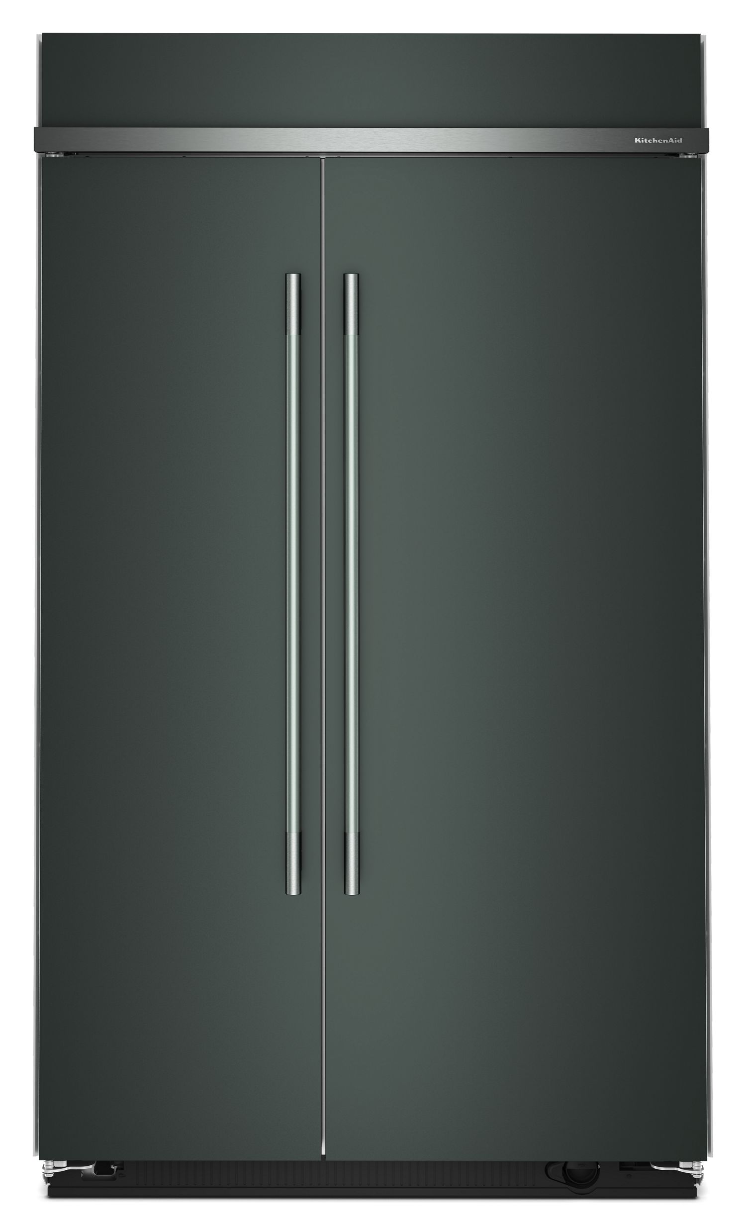 KitchenAid 29.4 Cu. Ft. 48 in. Built-In Side-By-Side Refrigerator w/ Signature Platinum Interior In Juniper KBSN748SJP