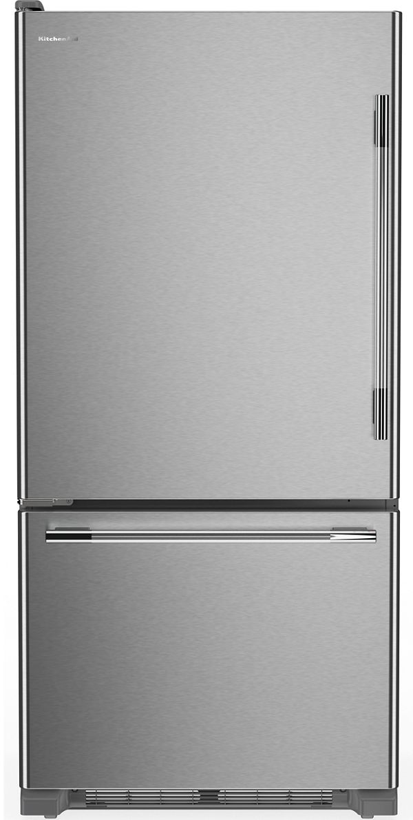 19 Cu. Ft. 30-Inch Standard-Depth Bottom Mount Refrigerator with Left Door Swing