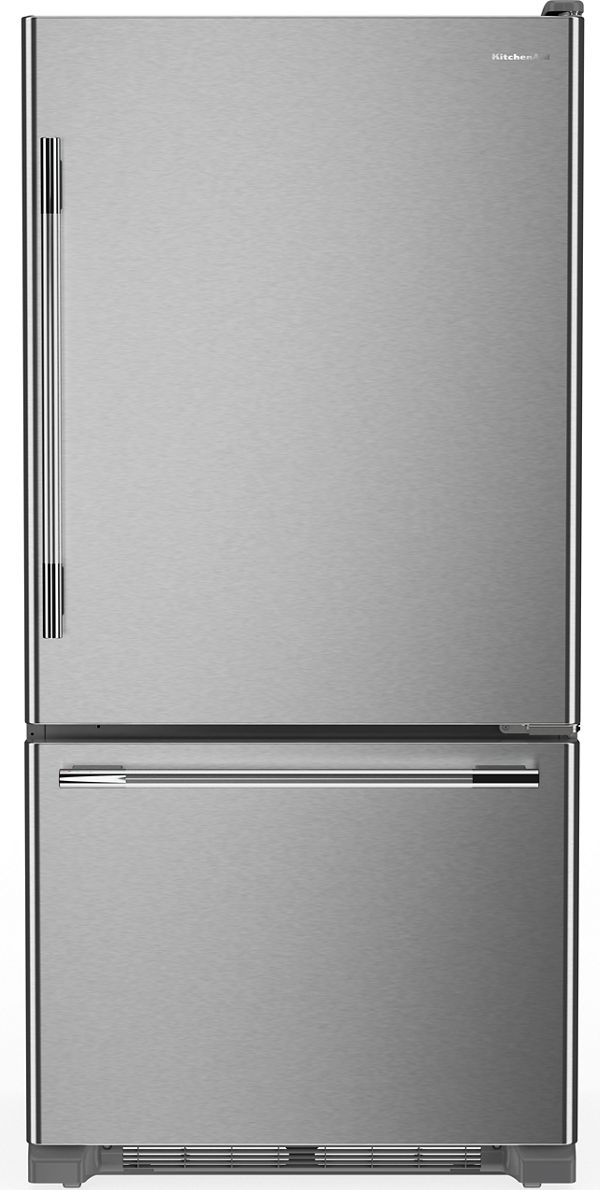 22 Cu. Ft. 33-Inch Standard-Depth Bottom Mount Refrigerator with Right Door Swing