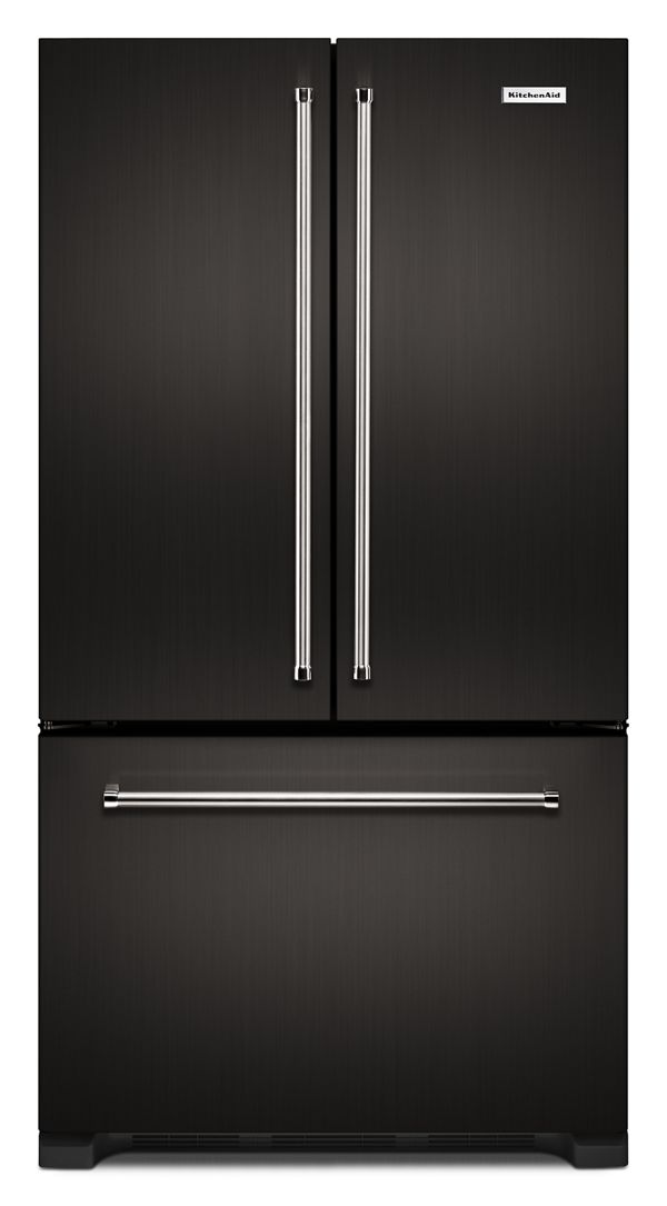 KitchenAid&reg; 22 cu. ft. 36-Inch Width Counter Depth French Door Refrigerator with Interior Dispense and PrintShield&trade; Finish