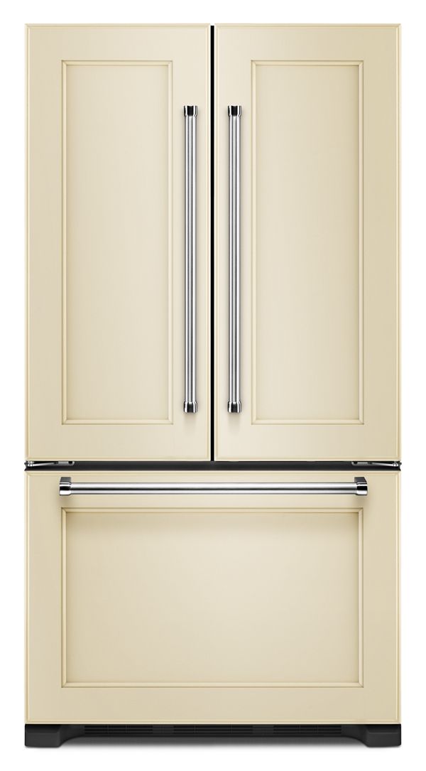 KitchenAid® 22 cu. ft. 36-Inch Width Counter Depth Panel Ready with Interior Dispense French Door Refrigerator