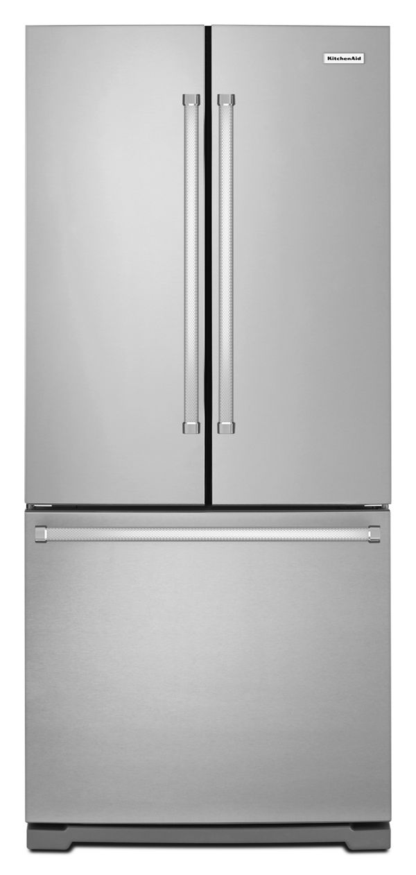 20 cu. Ft. 30-Inch Width Standard Depth French Door Refrigerator with Interior Dispense