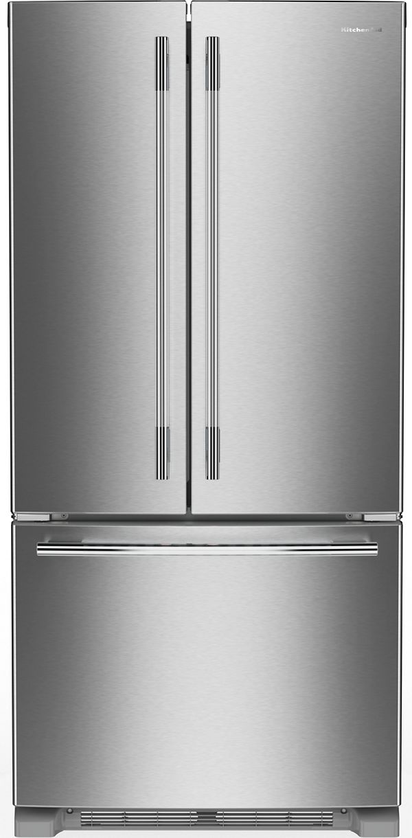 22 Cu. Ft. 33-Inch Standard-Depth French Door Refrigerator with Interior Water Dispenser