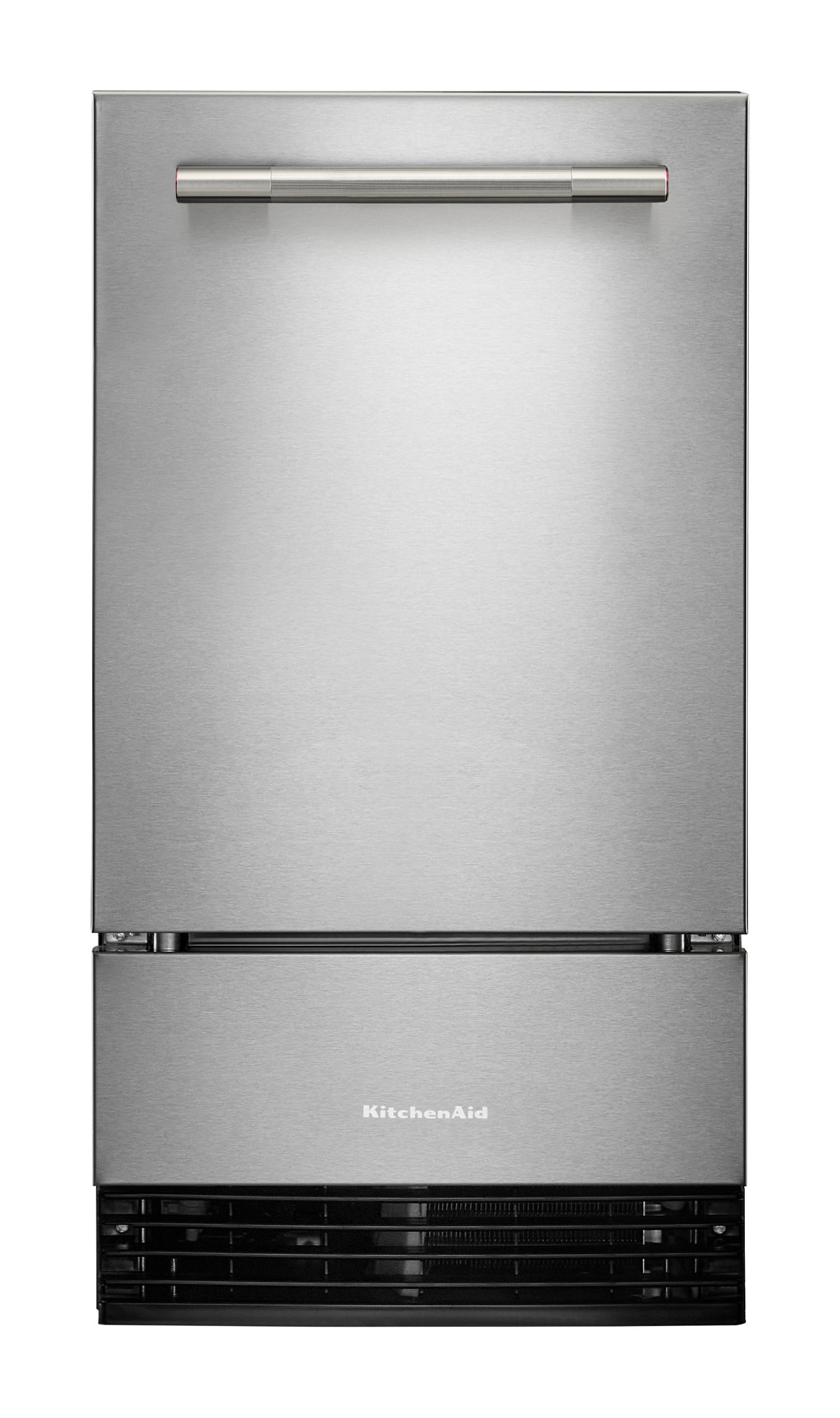 KitchenAid 18 in. 35 Lb. Automatic Ice Maker w/ Clear Technology In Printshield Stainless Steel in Finish KUID518SPS