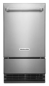 KitchenAid® 17.69 Stainless Steel Outdoor Ice Maker-KUIO338HSS