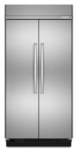 30.0 cu. ft 48-Inch Width Built-In Side by Side Refrigerator with PrintShield™ Finish
