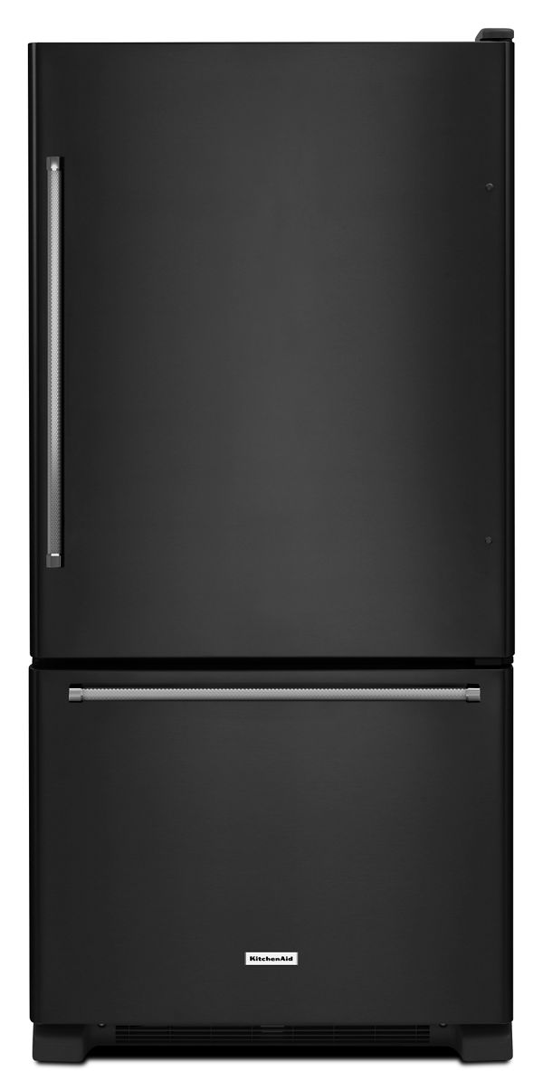 KitchenAid&reg; 19 cu. ft. 30-Inch Width Full Depth Non Dispense Bottom Mount Refrigerator
