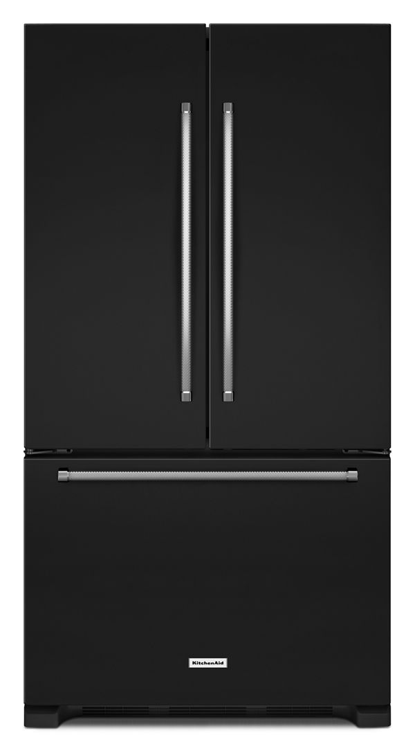 KitchenAid&reg; 25 Cu. Ft. 36-Width Standard Depth French Door Refrigerator with Interior Dispense