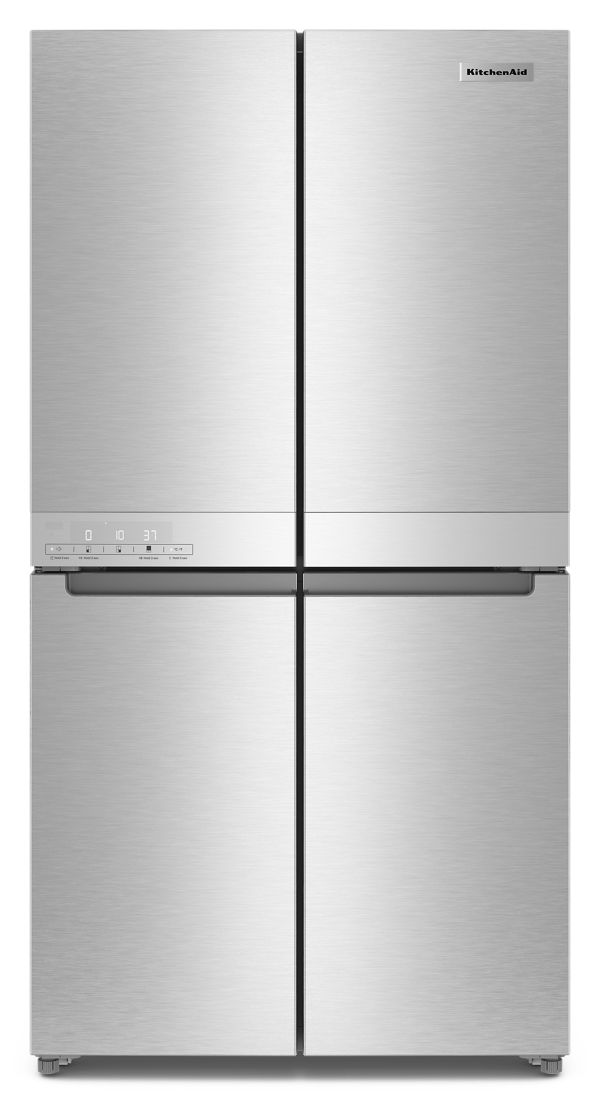 19.4 cu. ft. 36-inch wide Counter-Depth 4-Door Refrigerator with PrintShield&trade; Finish